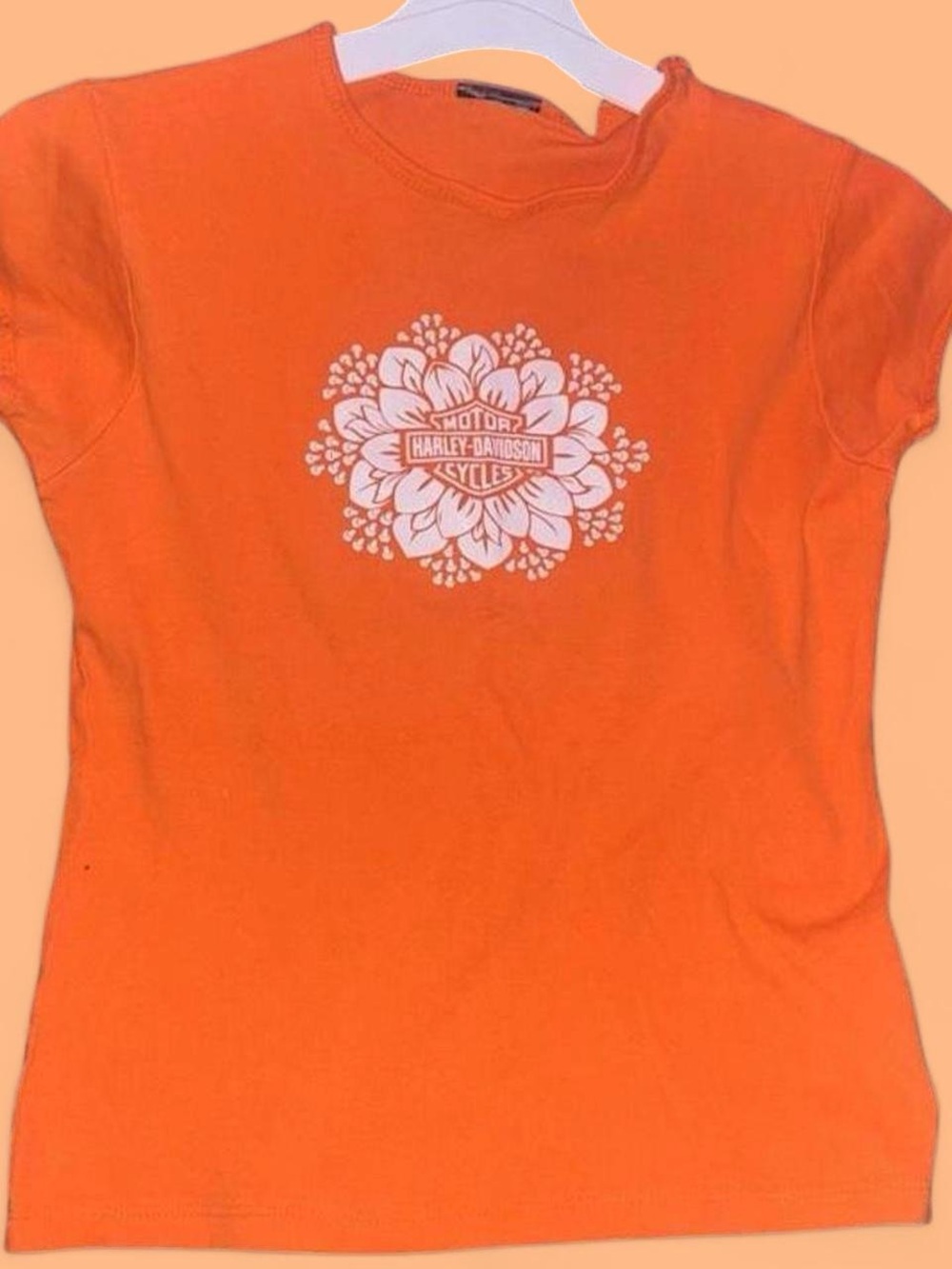 Harley-Davidson Orange Maui Tee